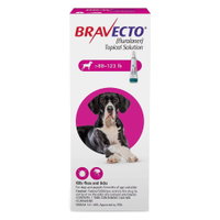 Bravecto Topical for X-Large Dogs (above 88 lbs) Pink