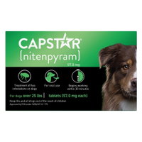 Capstar Green for Dogs 25.1 - 125 lbs