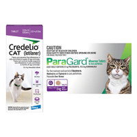 Credelio for Cats & Paragard Cat Combo