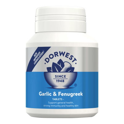 Dorwest Garlic & Fenugreek Tablets For Dogs 