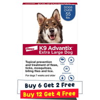 K9 Advantix Extra Large Dogs over 55 lbs (Blue)