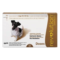 Revolution for Small Dogs 10.1 - 20lbs (Brown)