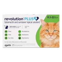 Revolution Plus for Large Cats 11-22lbs (5-10Kg) Green