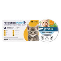 Revolution Plus & Seresto Cat Combo