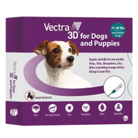 Vectra 3D For Small Dogs 8-22lbs